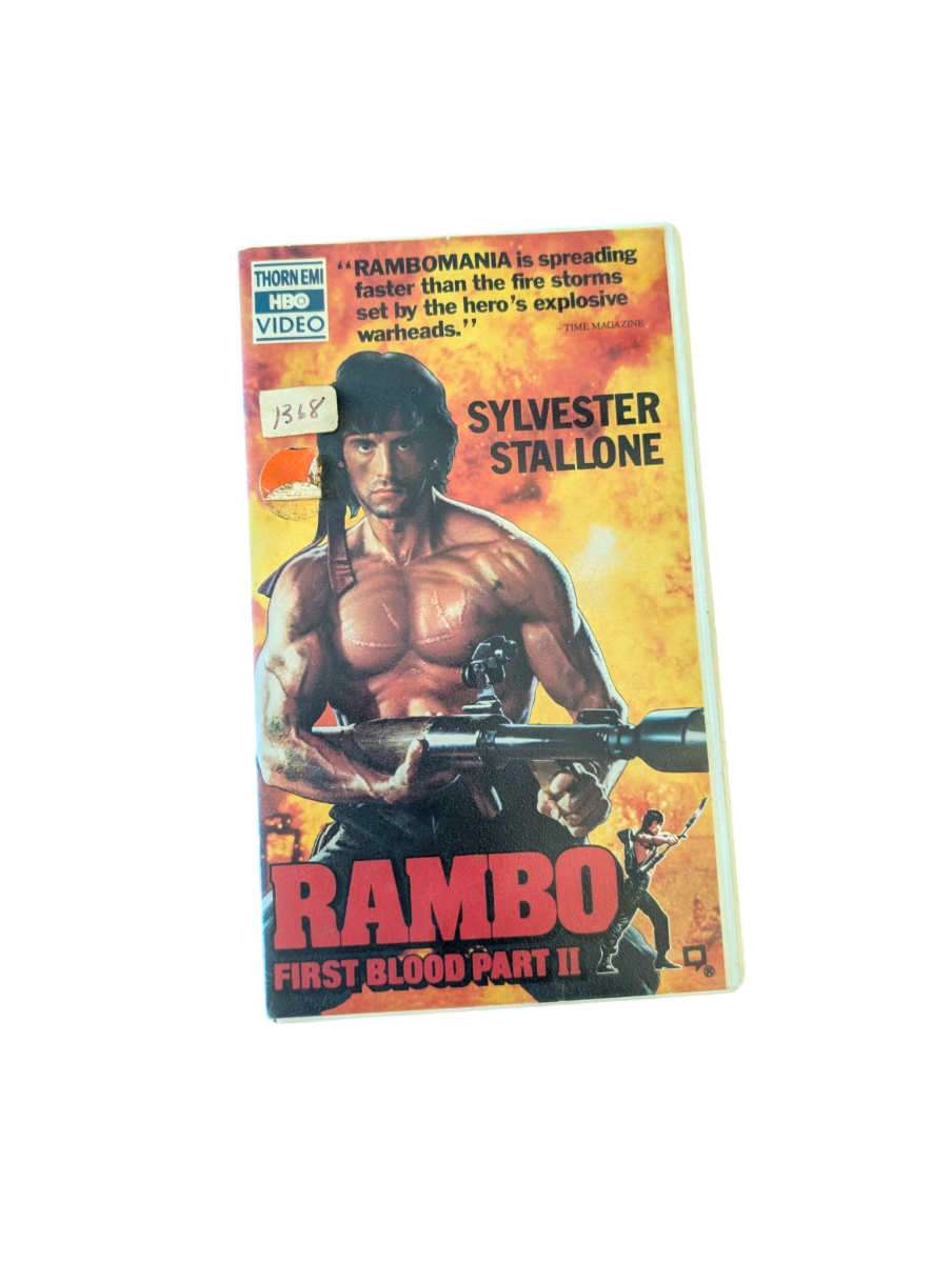 1985 Rambo First Blood Part II VHS - VHS - ThrowbackBuys - Shiznit