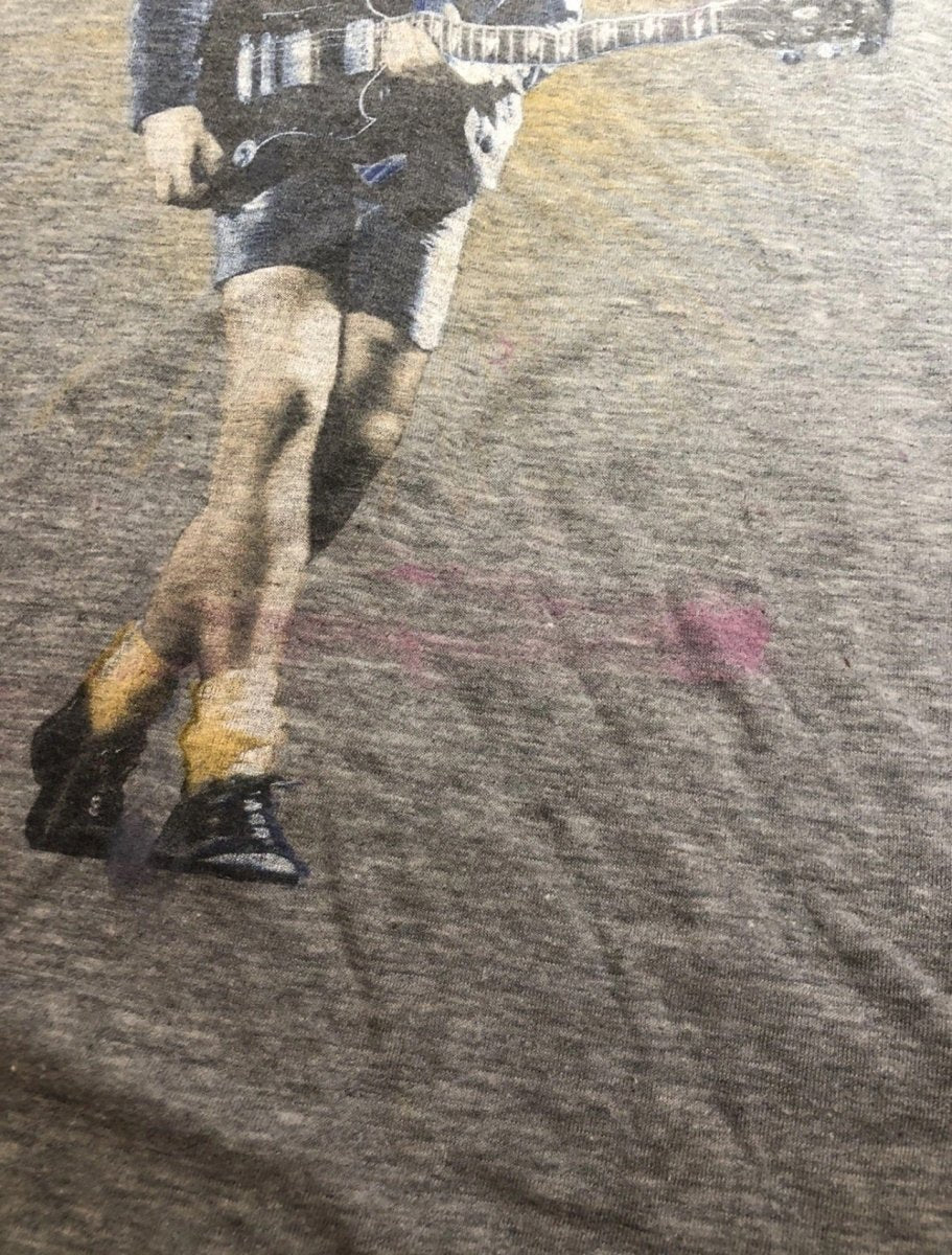 1986 – AC/DC: Fly On The Wall Jersey Tour Shirt – Vintage Original - T-Shirts - ThrowbackBuys - Abunnysvintageco