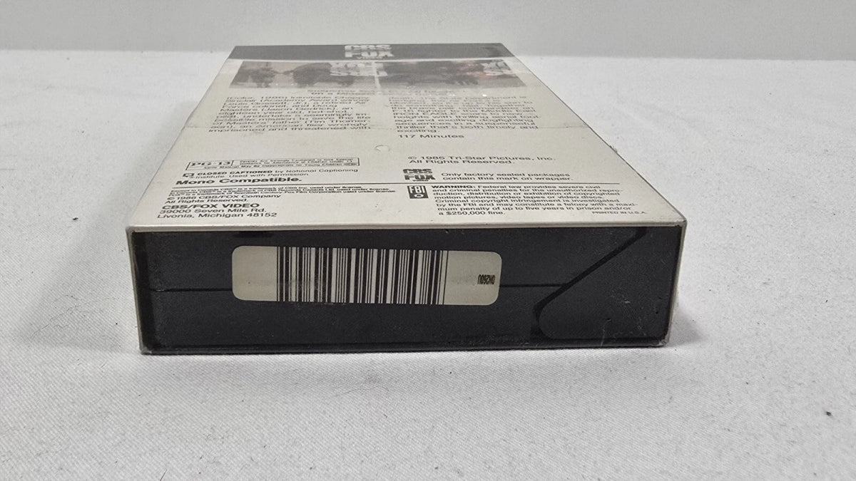 1986 – Iron Eagle VHS, Sealed - RARE - VHS - ThrowbackBuys - ResellerDoor