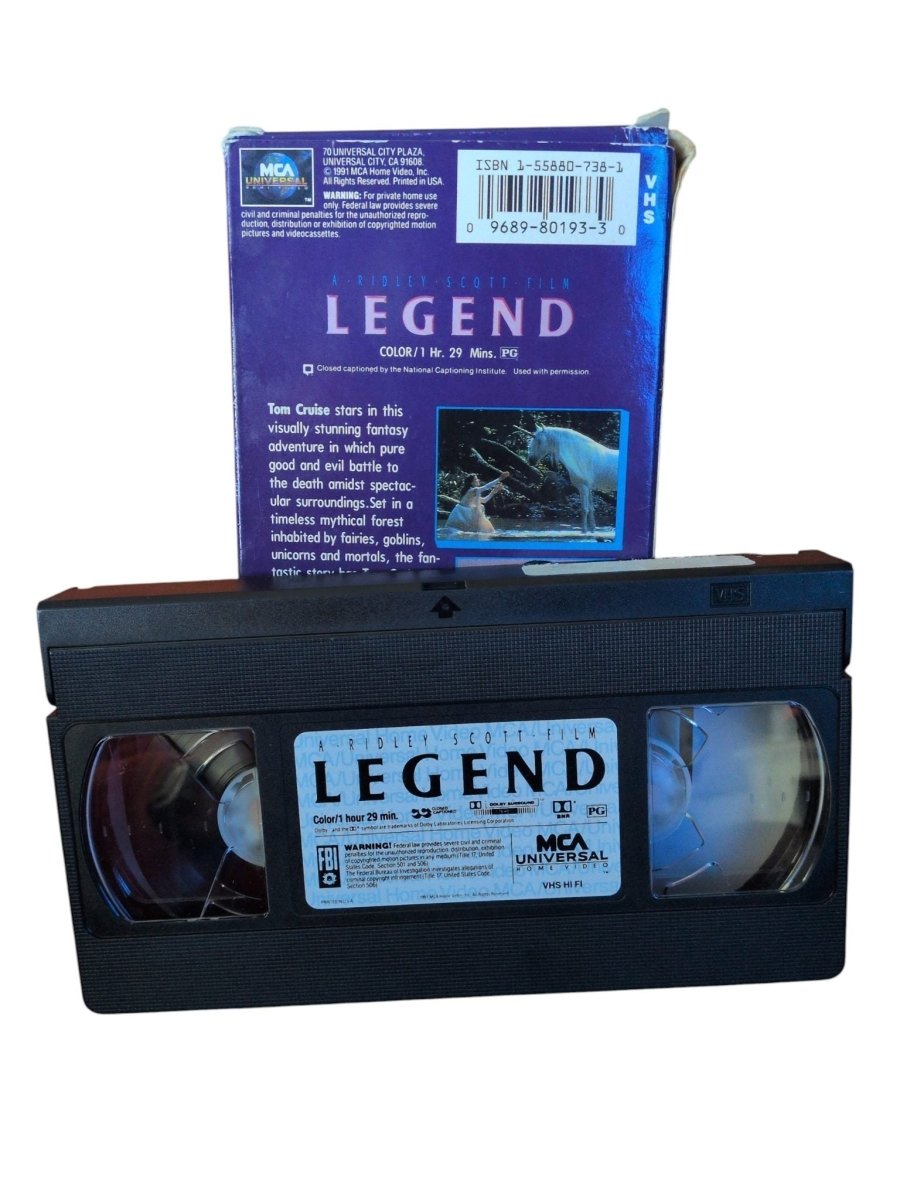 1986 Legend VHS - VHS - ThrowbackBuys -Shiznit