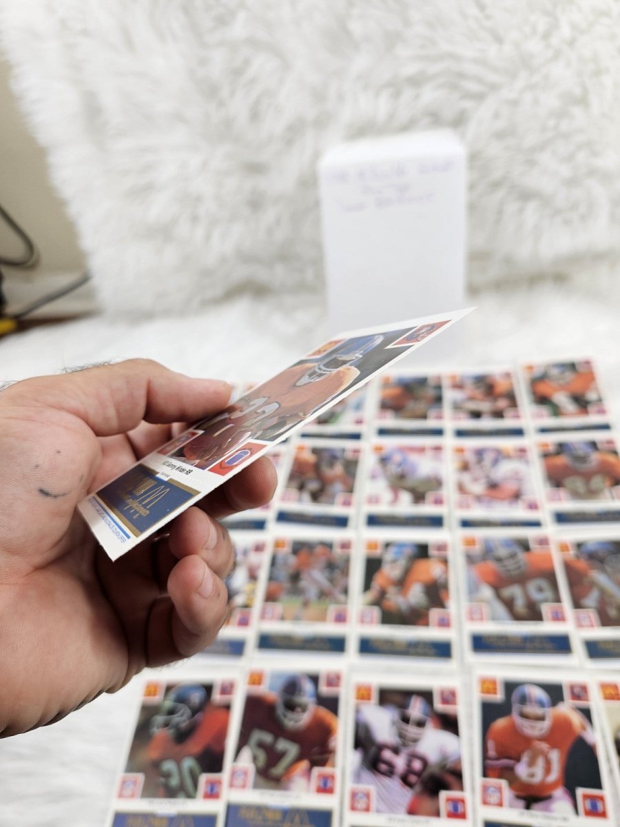 1986 - McDonald's Cards Denver Broncos Set of (24) Blue Tab - Unscratched MINT CONDITION - Trading Cards - ThrowbackBuys - The Thrifty Gypsyy Shop