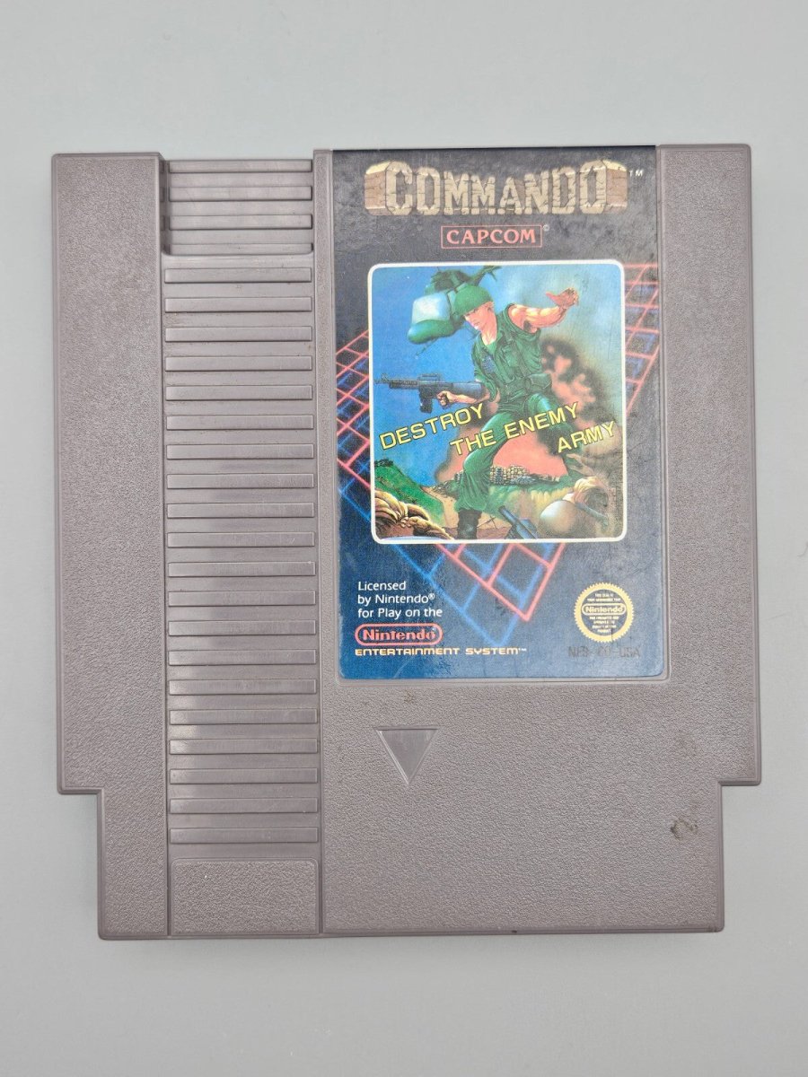 1986 – NES: Commando - Video Games - ThrowbackBuys - Pinnaclecollectibles