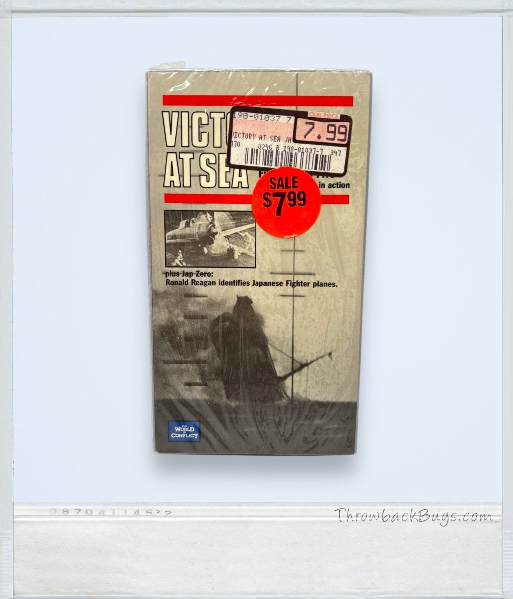 1986 - Victory at Sea Documentary VHS, SEALED - RARE - VHS - ThrowbackBuys - ThrowbackBuys