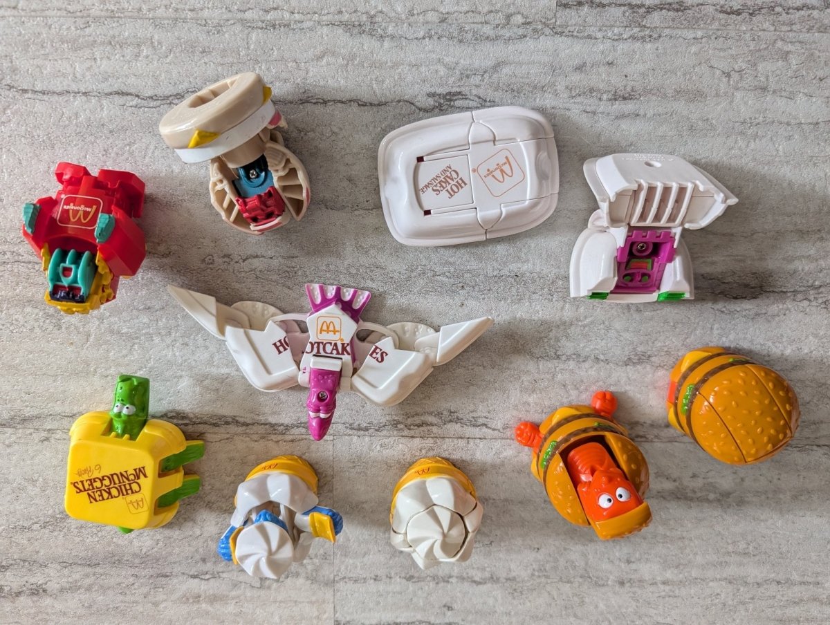 1987 - 90 - Happy Meal Transformer Toy Lot (10) - Mixed - Collectible Toys - ThrowbackBuys - Slaqr Retro Gaming & Collectibles
