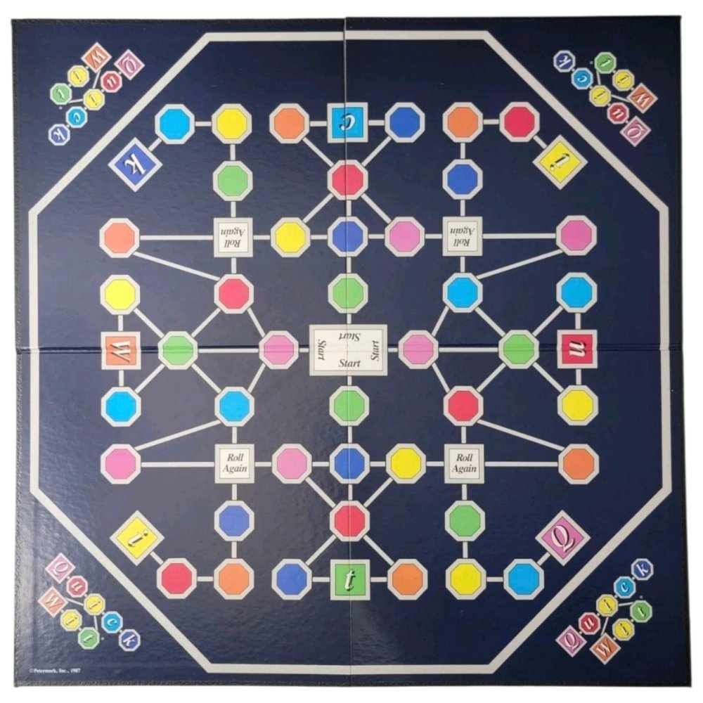 1987 - Quick Bit The Uncommon Game of Common Sense Trivia Petermark Complete - Board Games - ThrowbackBuys - A N E 1 Stop Shop