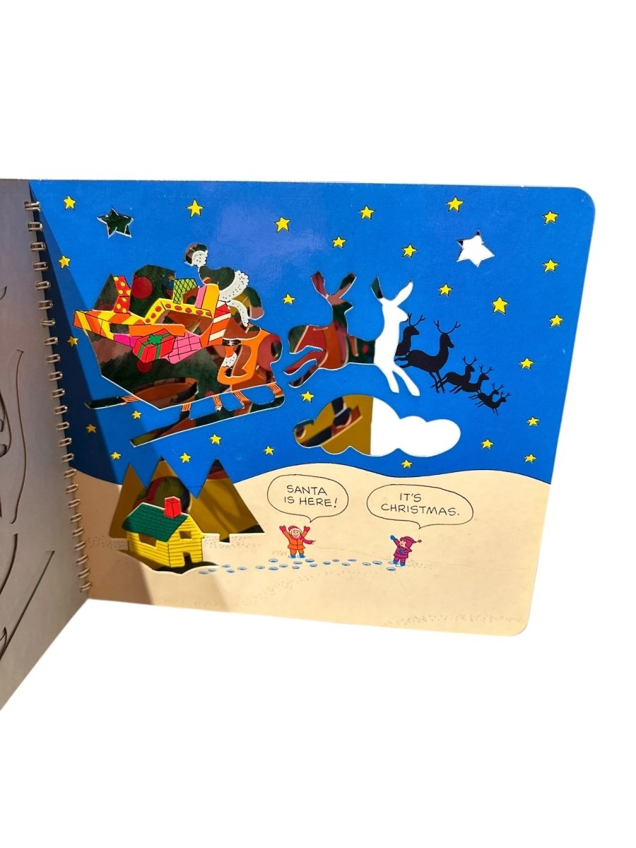 1987 The Stencil Book of Christmas by Tony Tallarico Tuffy Learning Book - Arts & Crafts - ThrowbackBuys - Abunnysvintageco