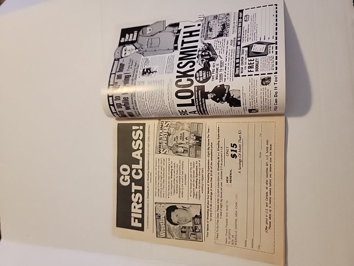 1987 The Wrestler Magazine Tragedy Strikes Wrestling WWF/WWE - Magazines - ThrowbackBuys - Amanda's Awesome Finds