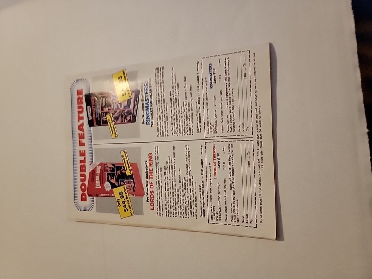 1987 The Wrestler Magazine Tragedy Strikes Wrestling WWF/WWE - Magazines - ThrowbackBuys - Amanda's Awesome Finds