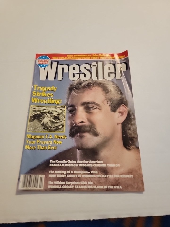 1987 The Wrestler Magazine Tragedy Strikes Wrestling WWF/WWE - Magazines - ThrowbackBuys - Amanda's Awesome Finds