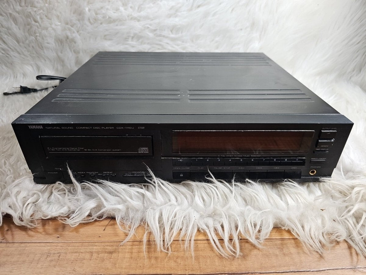 1987 - Yamaha CDX - 1100U Natural Sound Compact Disc Player 18bit - Home Audio Systems - ThrowbackBuys - The Thrifty Gypsyy Shop
