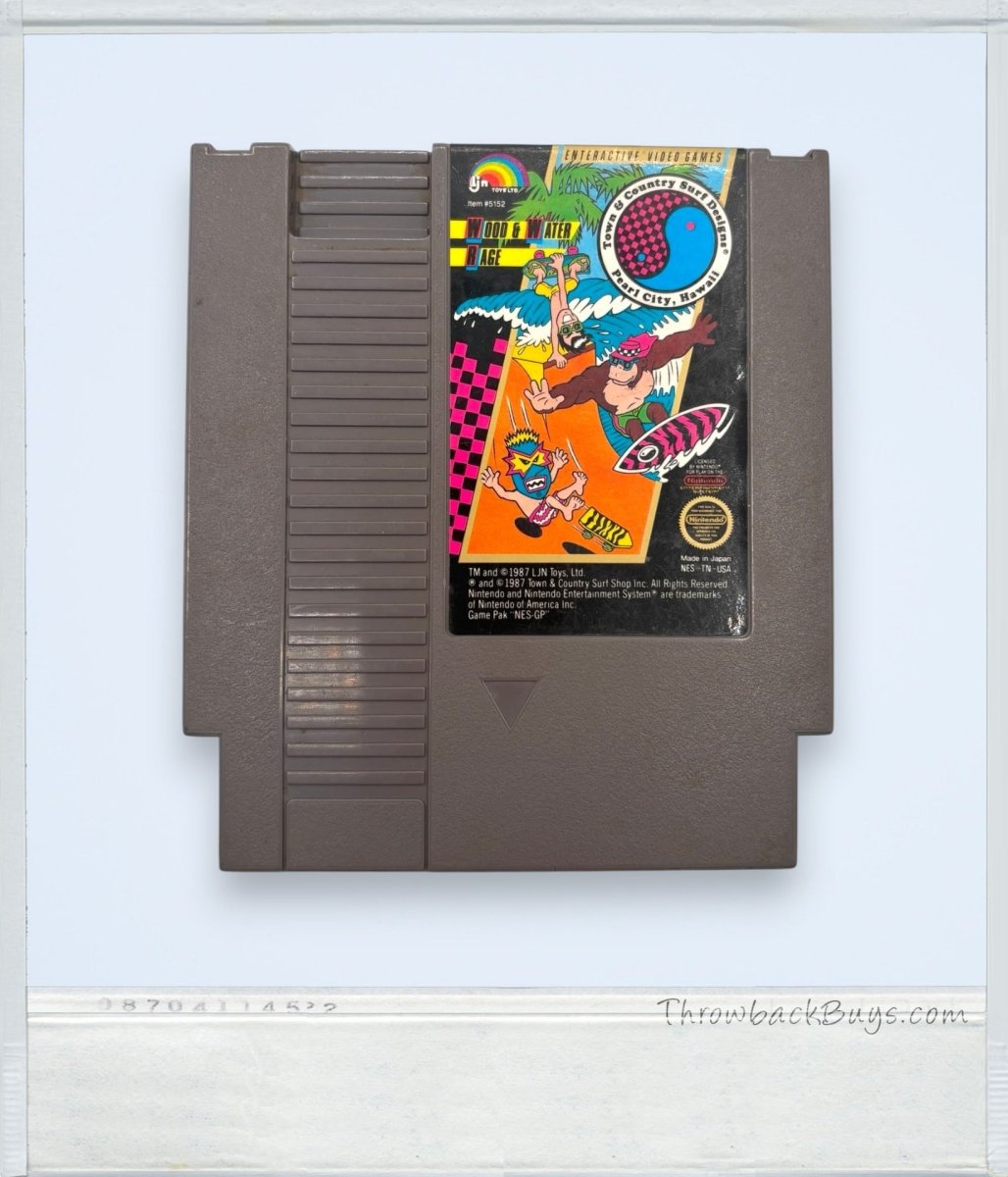 1988 – Nintendo (NES): T&C Surf Designs Wood & Water Rage Game - Video Games - ThrowbackBuys - SuperRetroPod