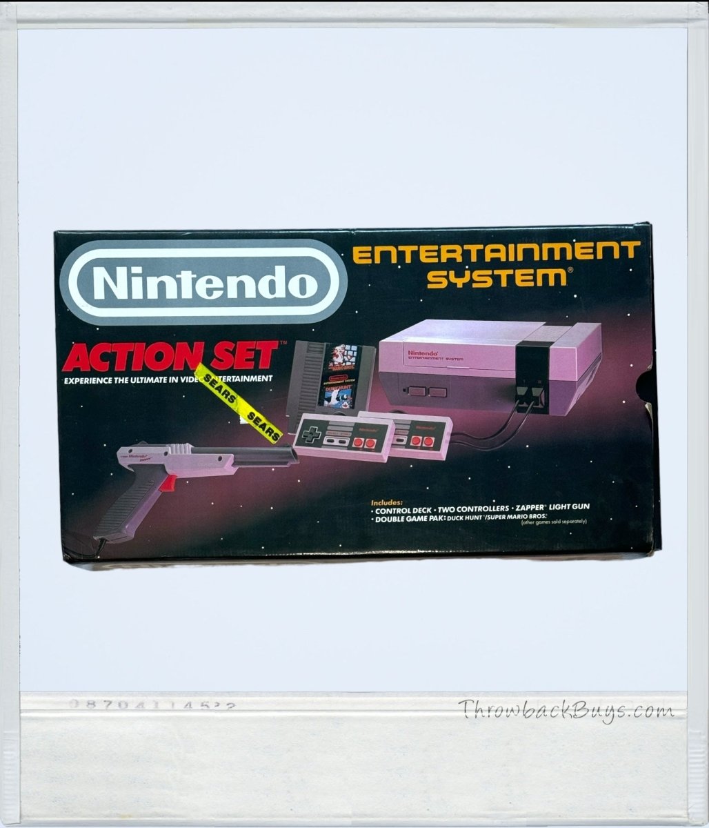 1988 - Original Nintendo Action Set - RARE - Home Game Consoles - ThrowbackBuys - ThrowbackBuys