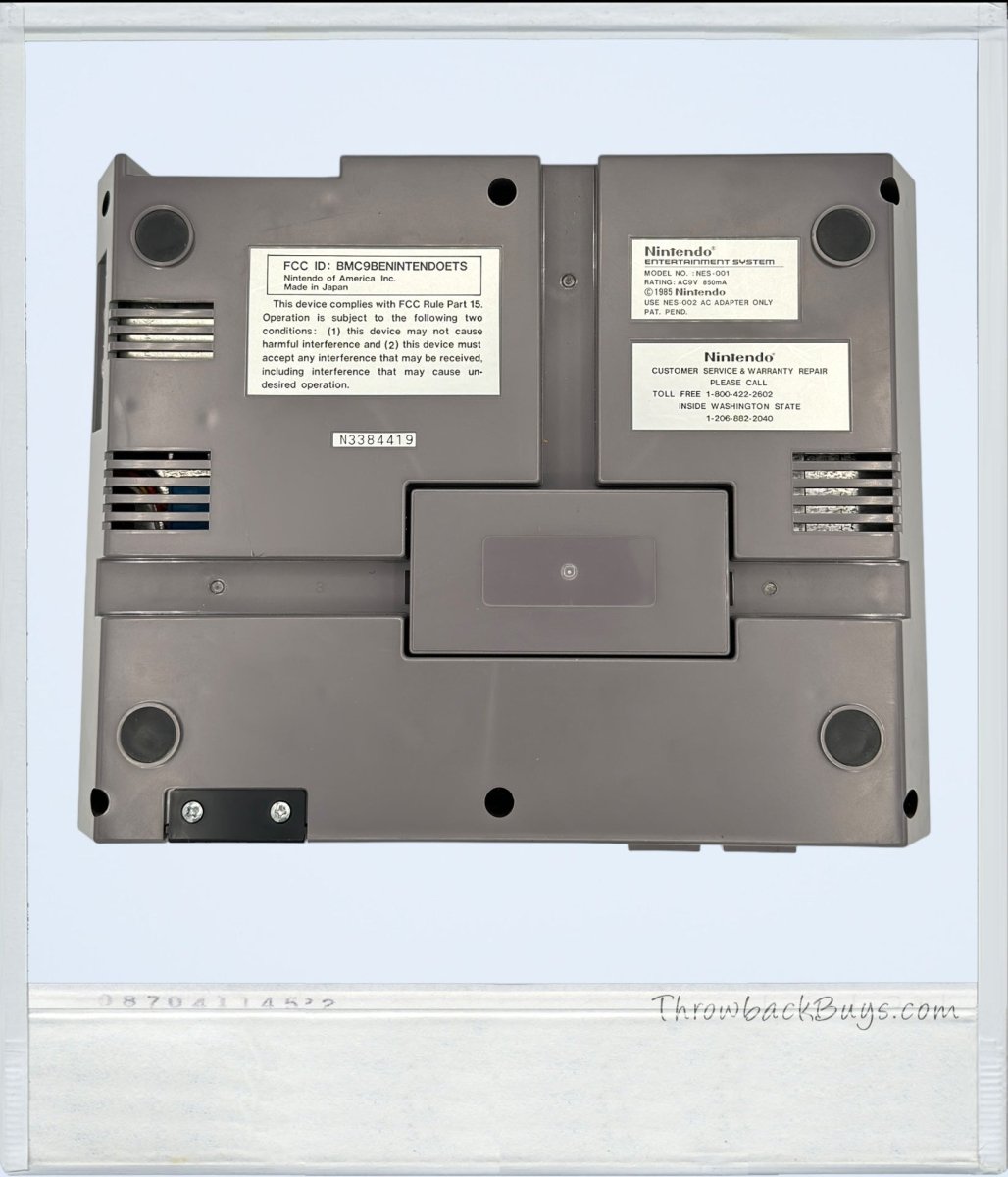 1988 - Original Nintendo Action Set - RARE - Home Game Consoles - ThrowbackBuys - ThrowbackBuys