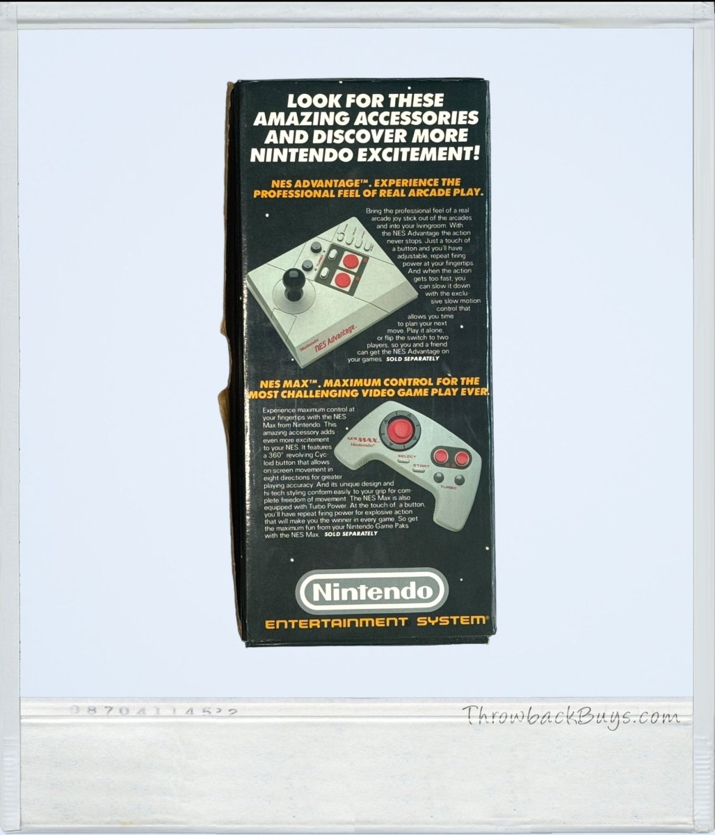 1988 - Original Nintendo Action Set - RARE - Home Game Consoles - ThrowbackBuys - ThrowbackBuys