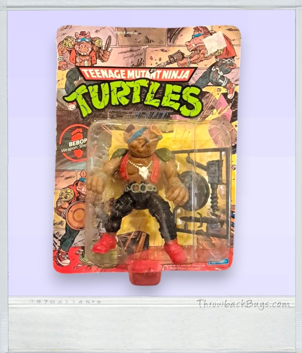 1988 – Playmates: TMNT Bebop, Sealed - RARE - ThrowbackBuys - Retrotoyz&gamez87