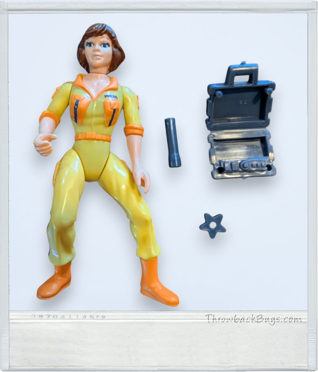 1988 - TMNT Action Figure - April O'Neil (Nearly Complete) - Action Figures & Collectibles - ThrowbackBuys - Slaqr Retro Gaming & Collectibles