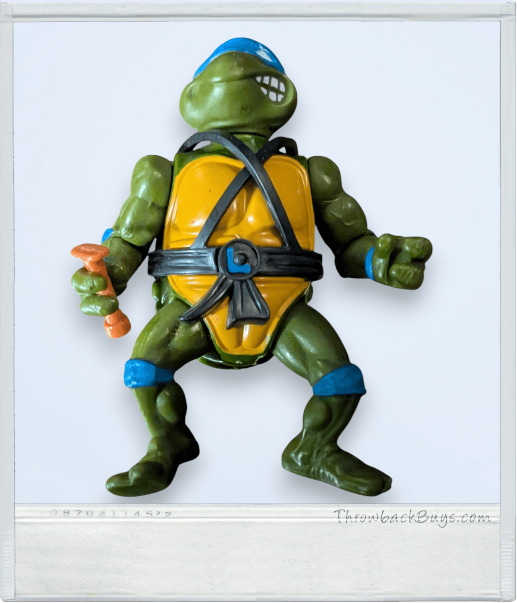 1988 - TMNT Action Figure - Leonardo - Hard Head (Incomplete) - Action Figures & Collectibles - ThrowbackBuys - Slaqr Retro Gaming & Collectibles