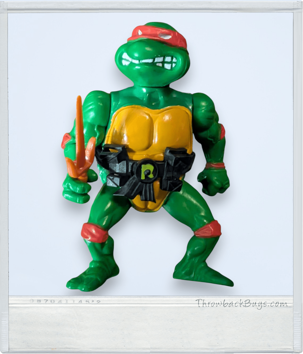 1988 - TMNT Action Figure - Raphael - Hard Head (Incomplete ...