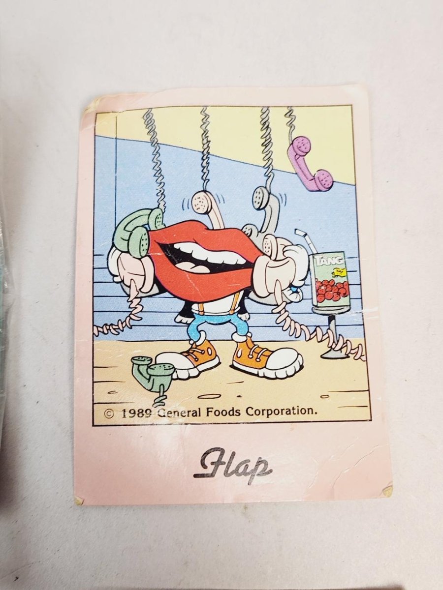 1989 - General Foods Tang Trio Figurine/Toy Set of 4 w/ Booklet & Cards - Collectible Toys - ThrowbackBuys - ResellerDoor