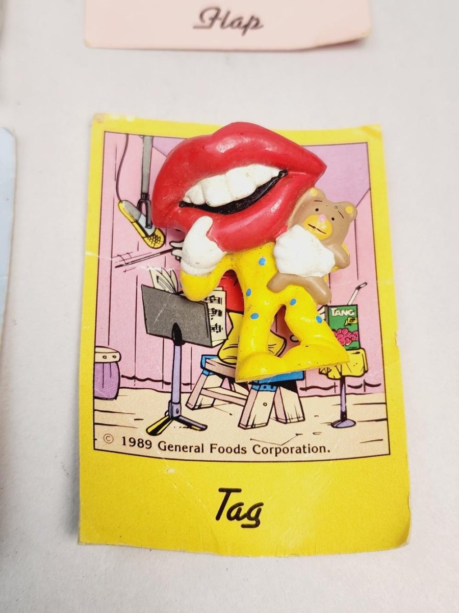 1989 - General Foods Tang Trio Figurine/Toy Set of 4 w/ Booklet & Cards - Collectible Toys - ThrowbackBuys - ResellerDoor