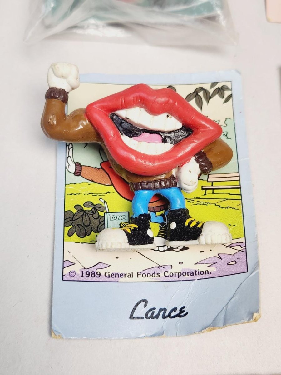 1989 - General Foods Tang Trio Figurine/Toy Set of 4 w/ Booklet & Cards - Collectible Toys - ThrowbackBuys - ResellerDoor
