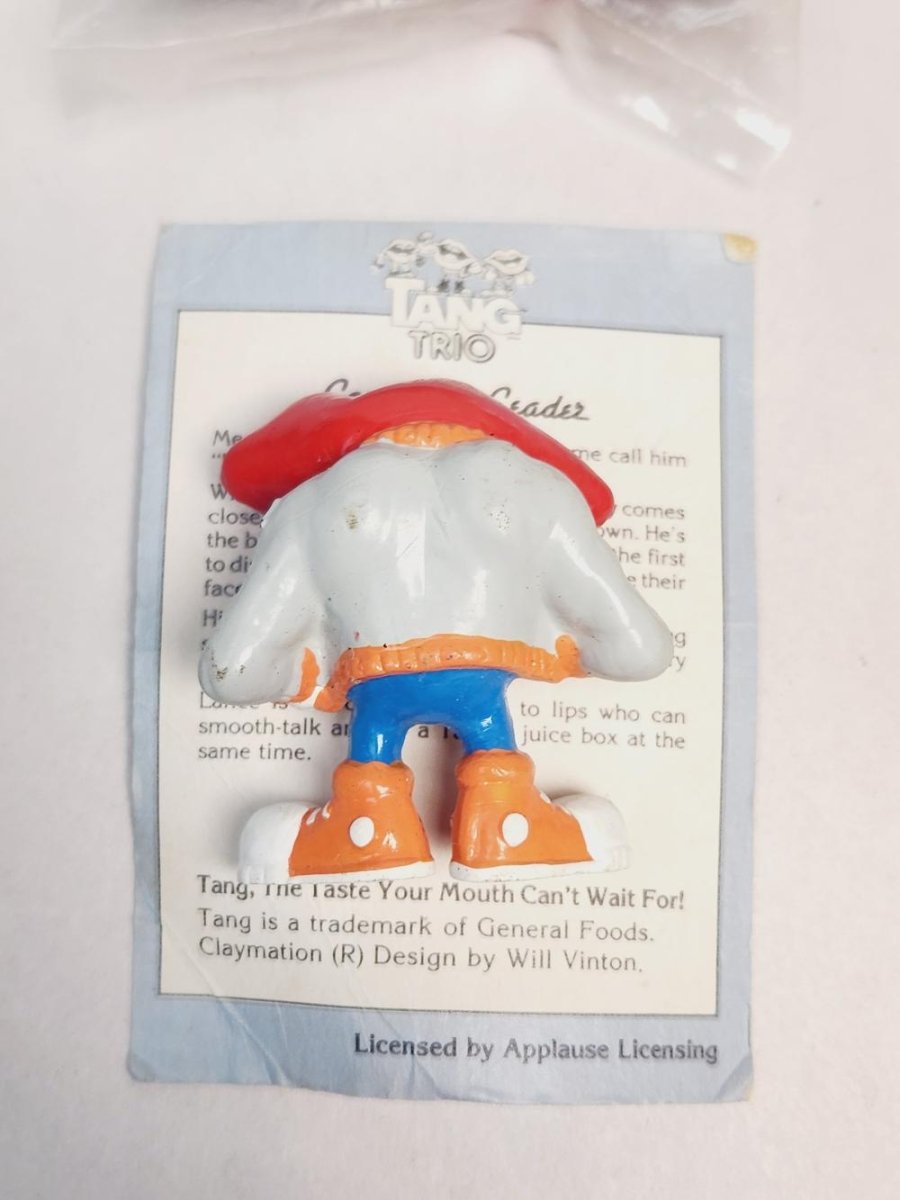 1989 - General Foods Tang Trio Figurine/Toy Set of 4 w/ Booklet & Cards - Collectible Toys - ThrowbackBuys - ResellerDoor