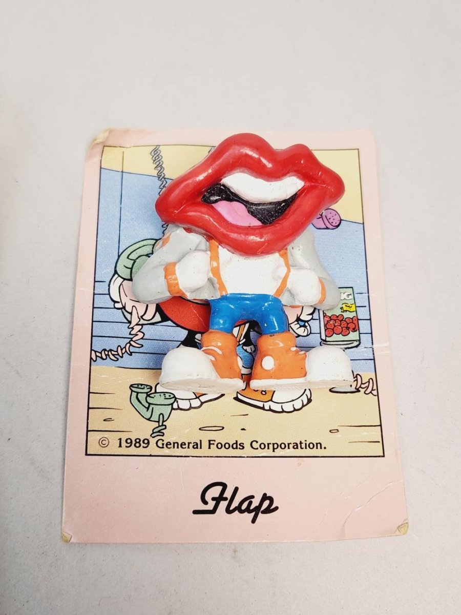 1989 - General Foods Tang Trio Figurine/Toy Set of 4 w/ Booklet & Cards - Collectible Toys - ThrowbackBuys - ResellerDoor