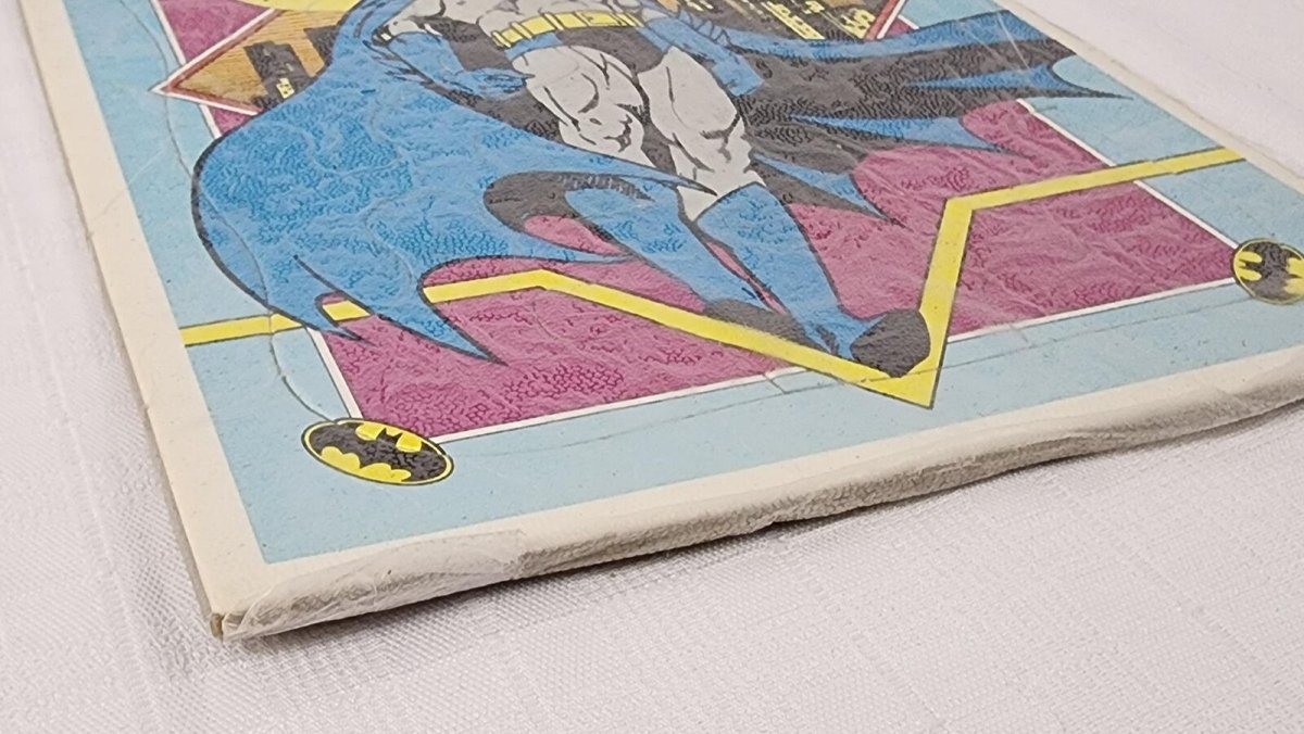 1989 - Golden DC Comics Batman Frame - Tray Puzzle (4514C - 38) - Collectible Toys - ThrowbackBuys - ResellerDoor