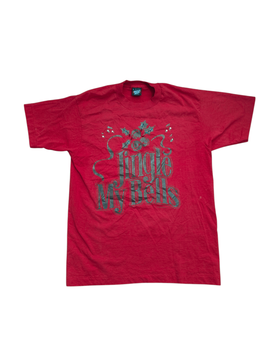 1989 'Jingle My Bells' Christmas TeeBest - T-Shirts - ThrowbackBuys - Shiznit