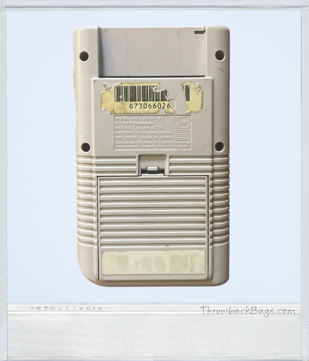 1989 - Nintendo Gameboy Original - Handheld Consoles - ThrowbackBuys - ThrowbackBuys