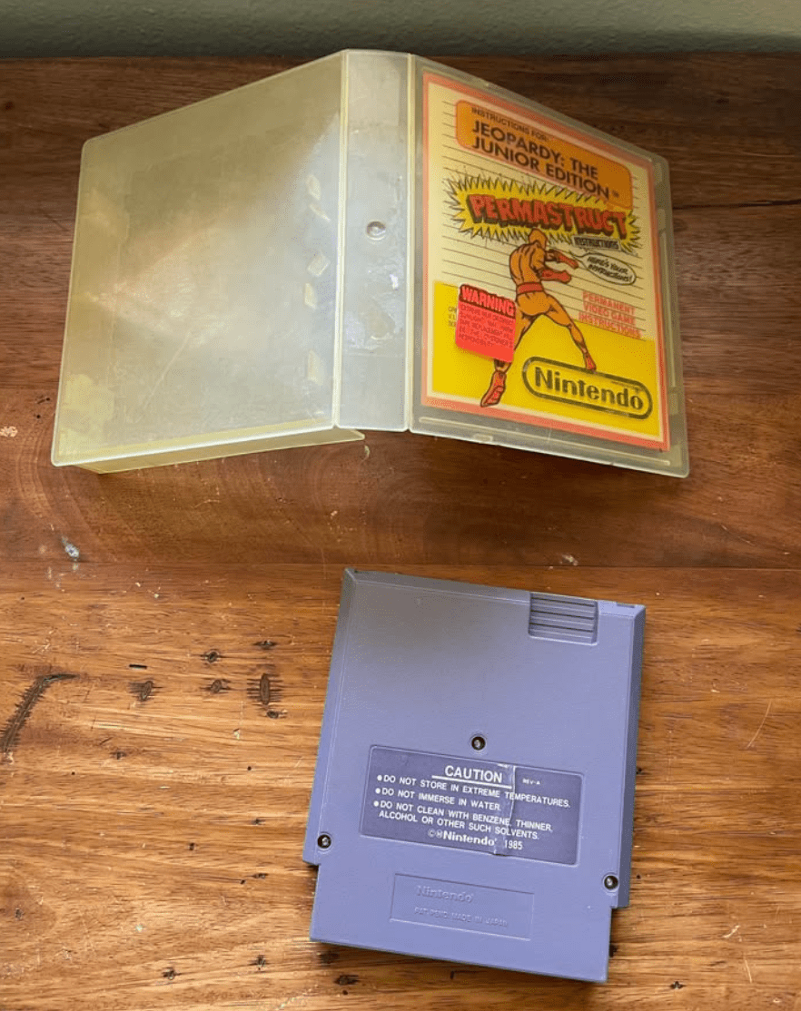 1989 Nintendo Nes Jeapordy Jr - Video Games - ThrowbackBuys - Northwesttraders