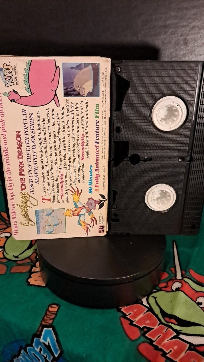 1989 – Serendipity The Pink Dragon VHS - VHS - ThrowbackBuys - Retrotoyz&gamez87
