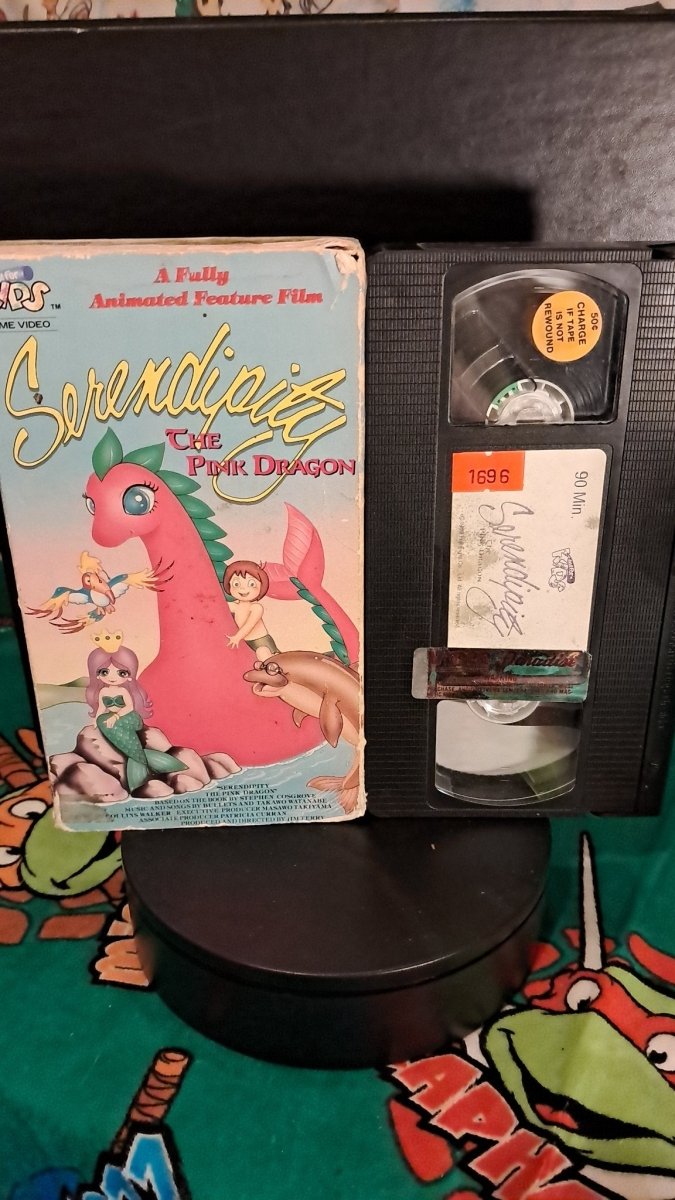 1989 – Serendipity The Pink Dragon VHS - VHS - ThrowbackBuys - Retrotoyz&gamez87