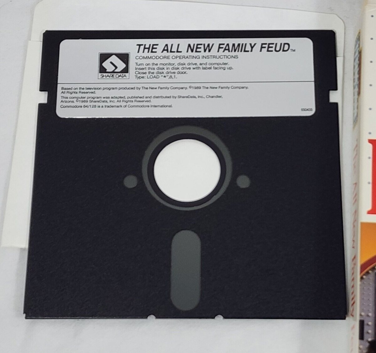 1989 - The All New Family Feud Official TV Game Show (IBM, Tandy) PC Game - Video Games - ThrowbackBuys - ResellerDoor