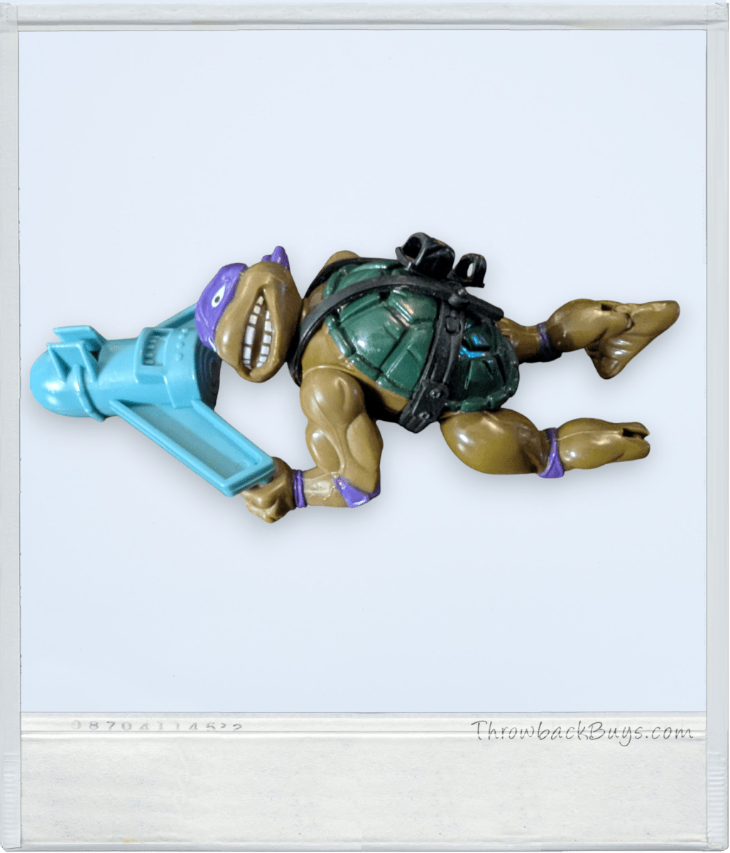 1989 - TMNT Action Figure - Sewer Swimmin' Donatello (Broken & Incomplete) - Action Figures & Collectibles - ThrowbackBuys - Slaqr Retro Gaming & Collectibles