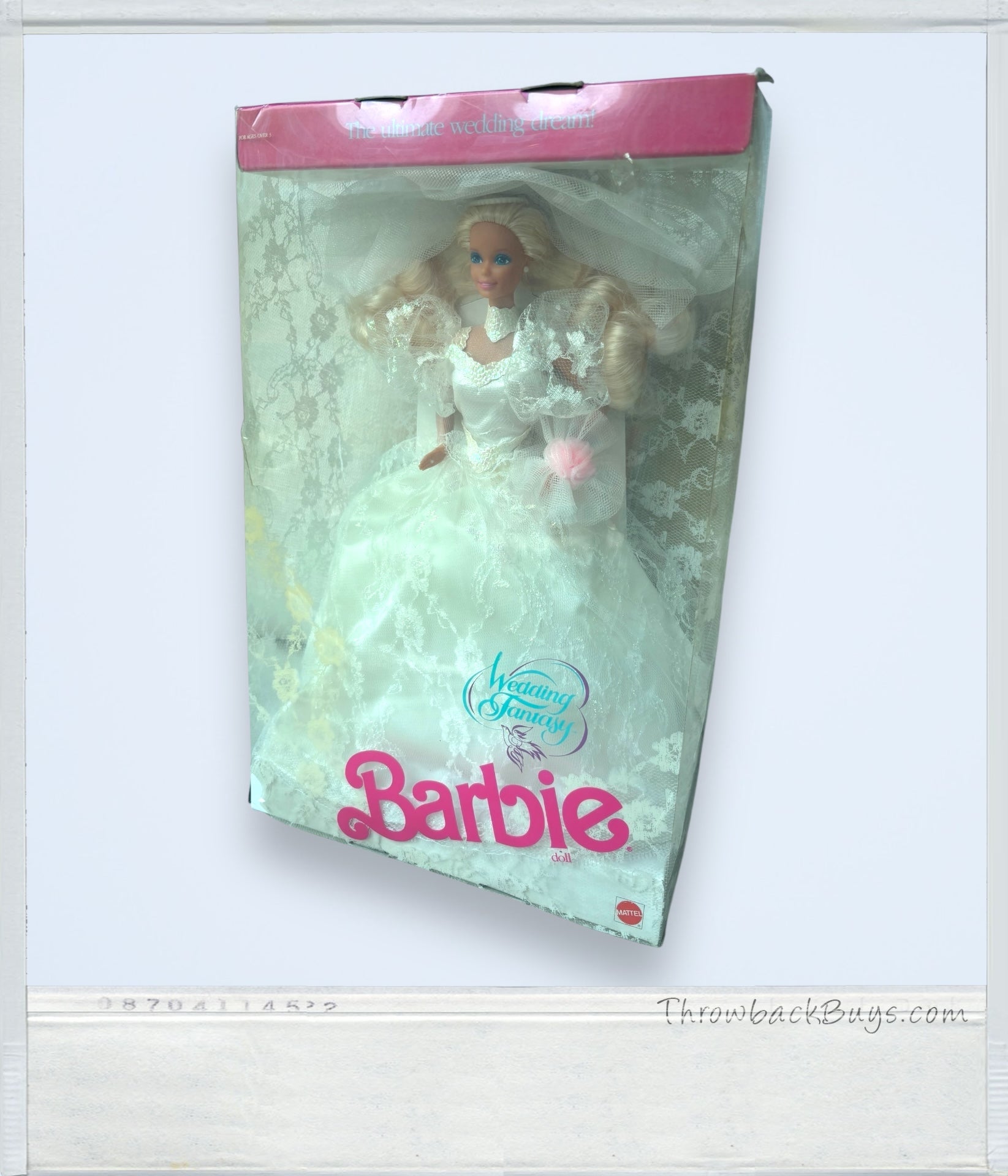 1989 - Wedding Fantasy Bridal Barbie Doll in Box