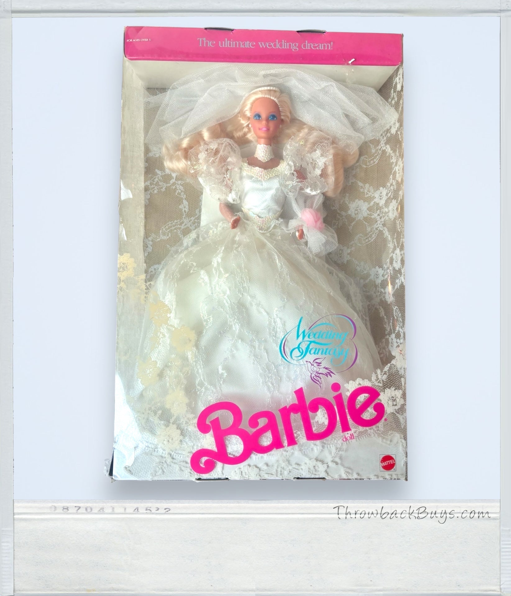 1989 - Wedding Fantasy Bridal Barbie Doll in Box