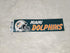 1990 - 12in Miami Dolphins NFL Football Bumper Sticker Decal Team NFL - Paper Goods - ThrowbackBuys - The Thrifty Gypsyy Shop