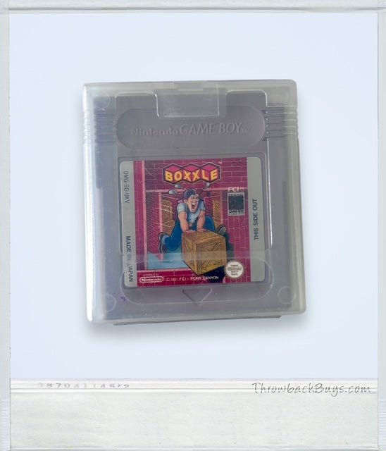 1990 – Boxxle (Nintendo Game Boy) - Video Games - ThrowbackBuys - ThrowbackBuys