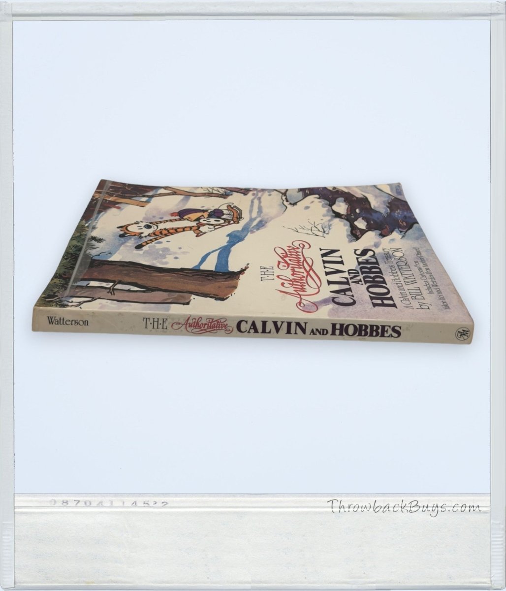 1990 - Calvin & Hobbes: The Authoritative by Bill Watterson - Books - ThrowbackBuys - ThrowbackBuys