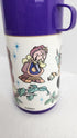 1990 - Disney Beauty & the Beast Thermos Purple/White - Collectible Cups - ThrowbackBuys - ResellerDoor
