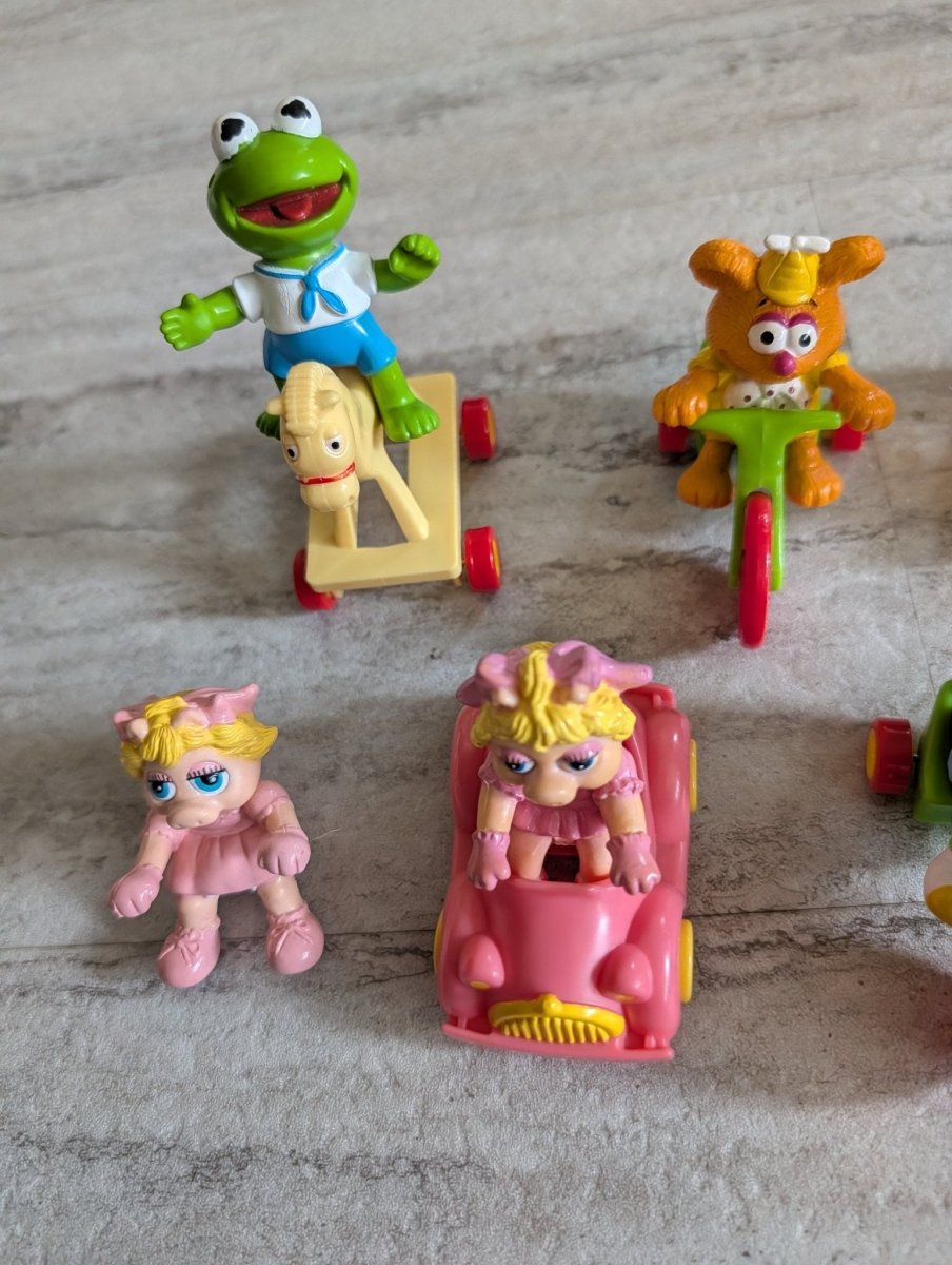 1990 - Muppet Babies Happy Meal Toy Lot (9) - McDonald's - Collectible Toys - ThrowbackBuys - Slaqr Retro Gaming & Collectibles