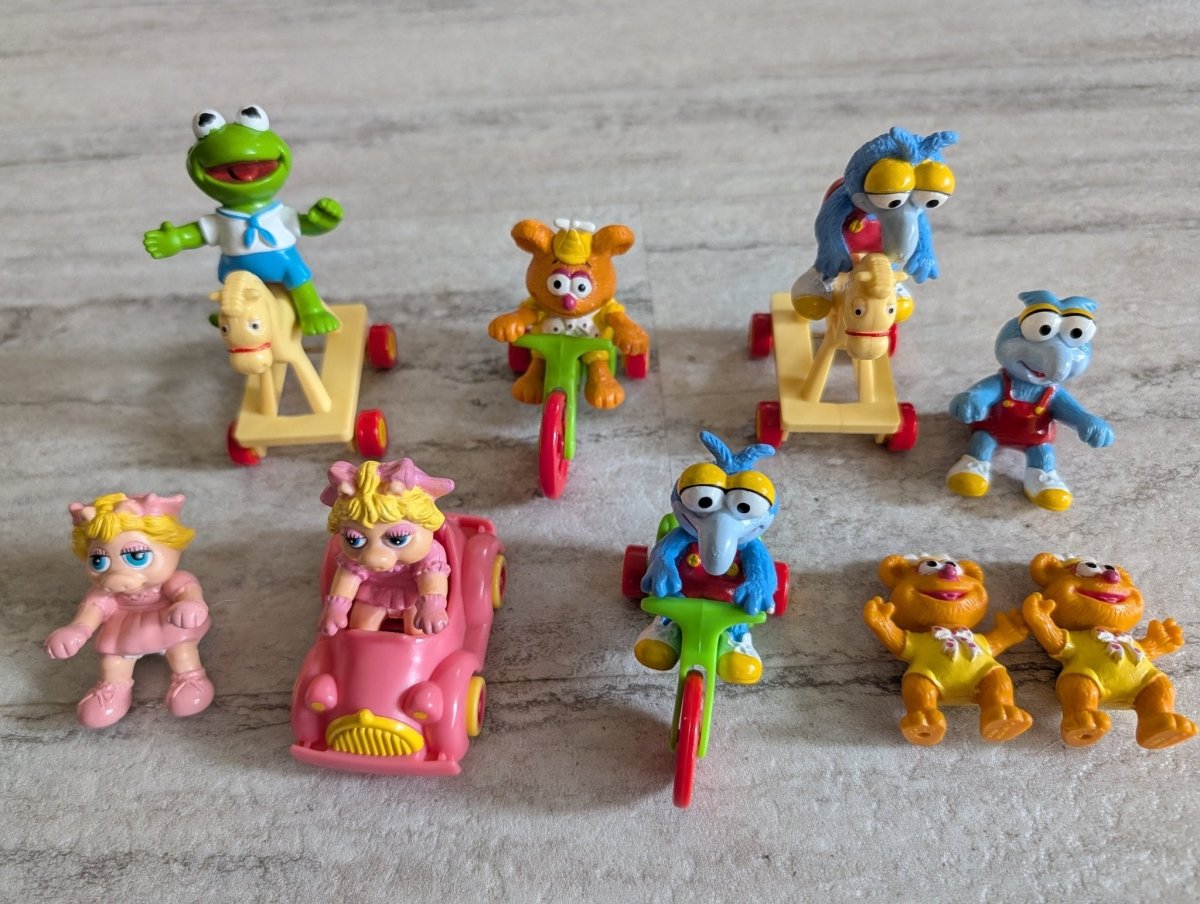 1990 - Muppet Babies Happy Meal Toy Lot (9) - McDonald's - Collectible Toys - ThrowbackBuys - Slaqr Retro Gaming & Collectibles