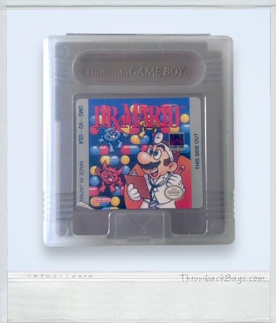 1990 - Nintendo Gameboy Dr. Mario Game Cartridge - Video Games - ThrowbackBuys - ThrowbackBuys