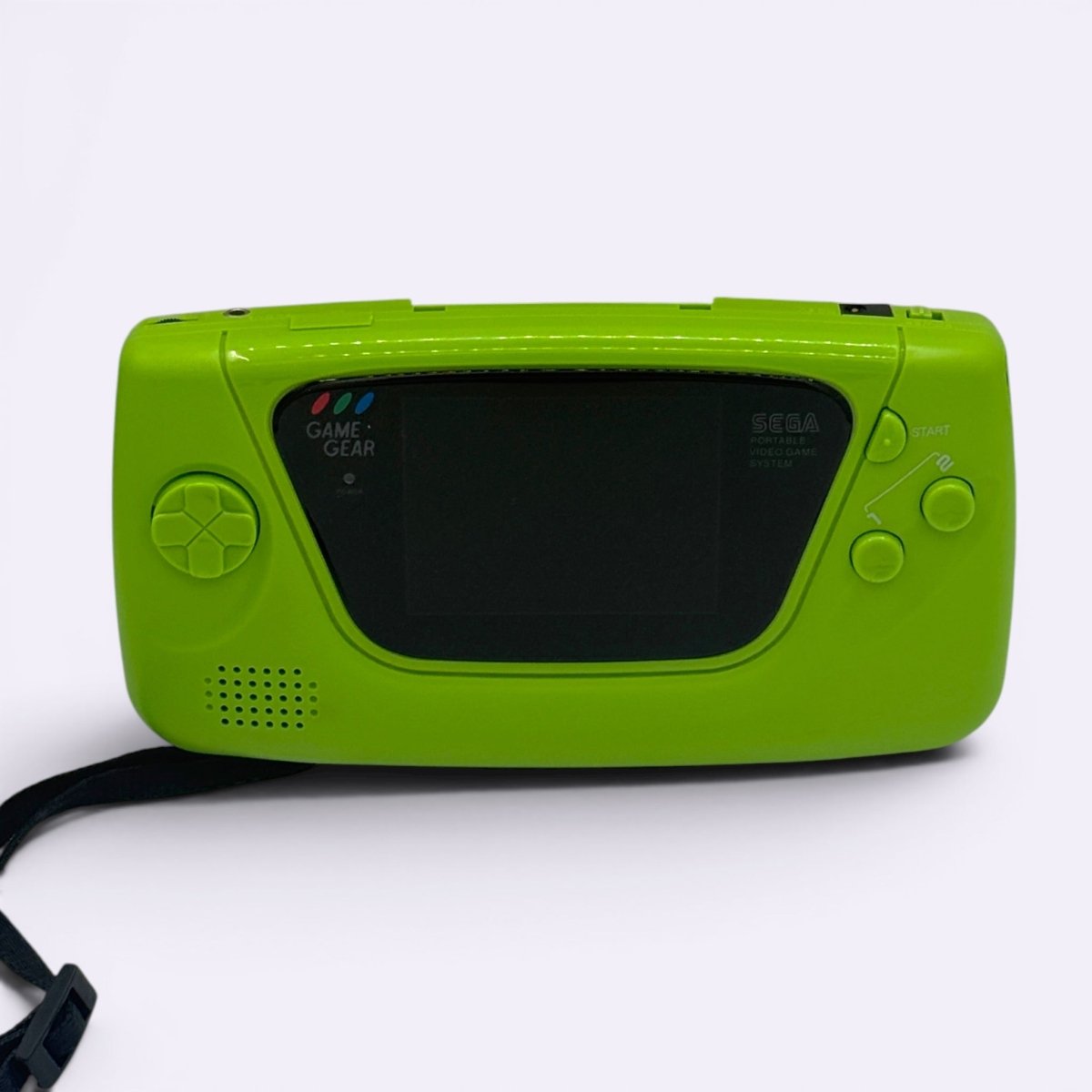 1990 - Sega Game Gear: IPS Modified, Lime Green Shell - w/ Sonic the Hedgehog 2 - Video Games - ThrowbackBuys -Only90sKidsKnow