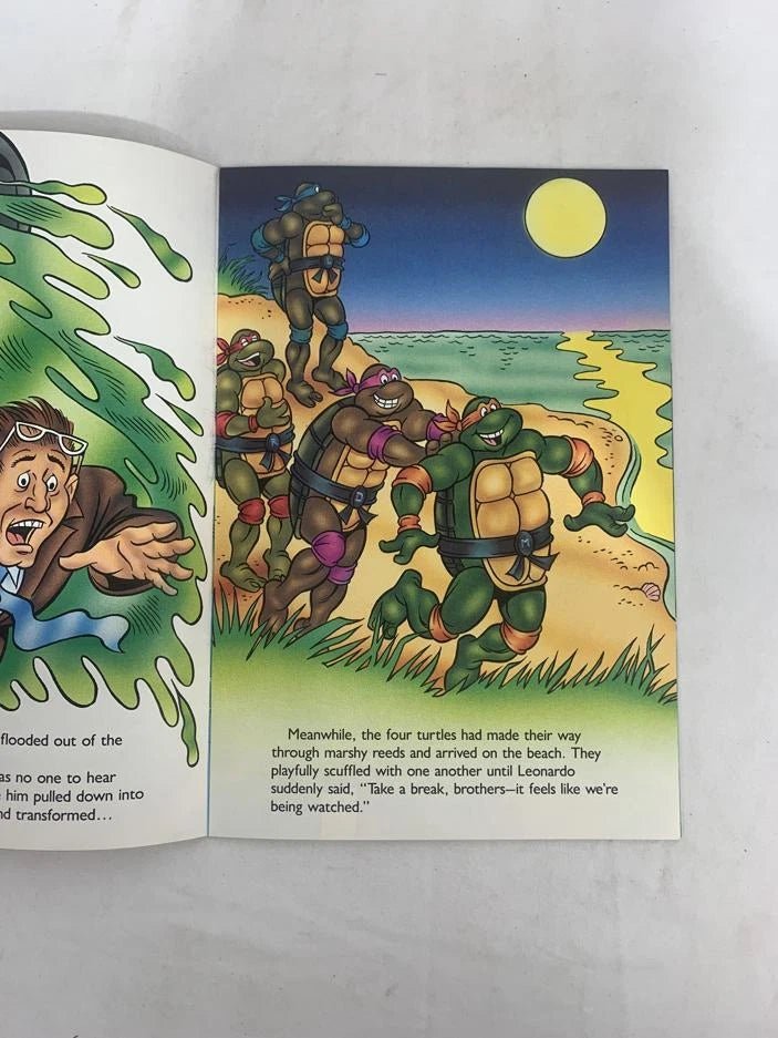 1990 - Teenage Mutant Ninja Turtles: A Fishy Adventure by Kevin Eastman - Books - ThrowbackBuys - ResellerDoor
