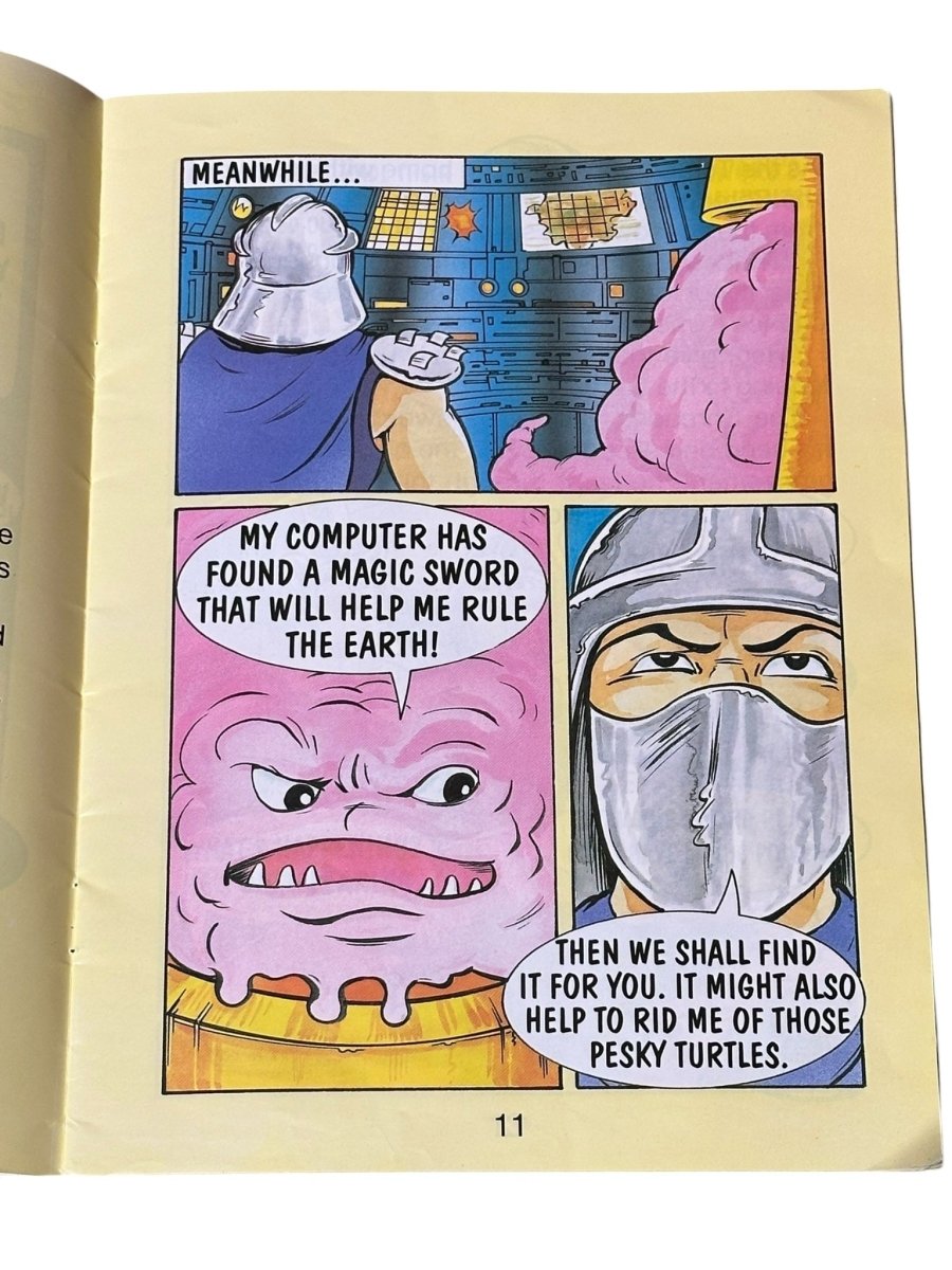 1990 Teenage Mutant Ninja Turtles - The Magic Sword Of Nowhere - Books - ThrowbackBuys - Abunnysvintageco
