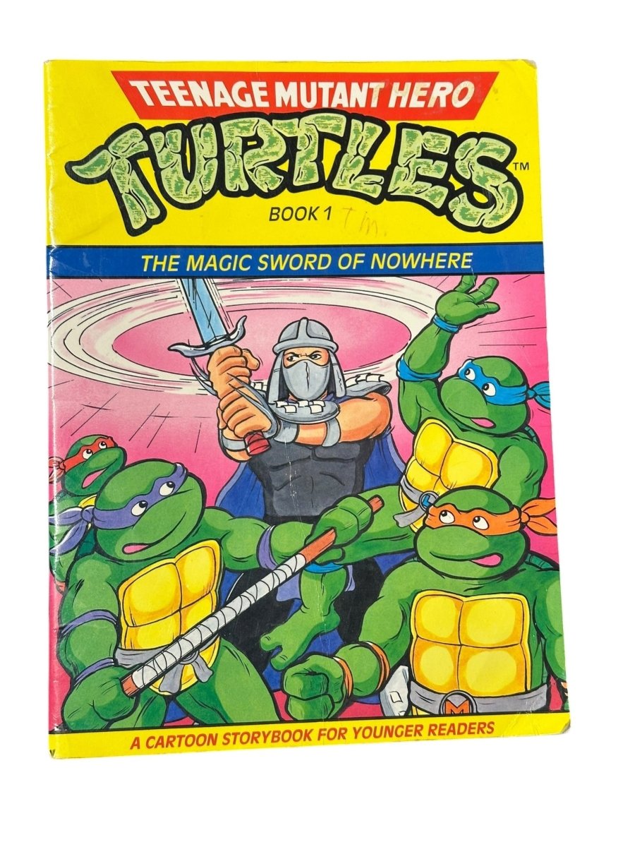 1990 Teenage Mutant Ninja Turtles - The Magic Sword Of Nowhere - Books - ThrowbackBuys - Abunnysvintageco