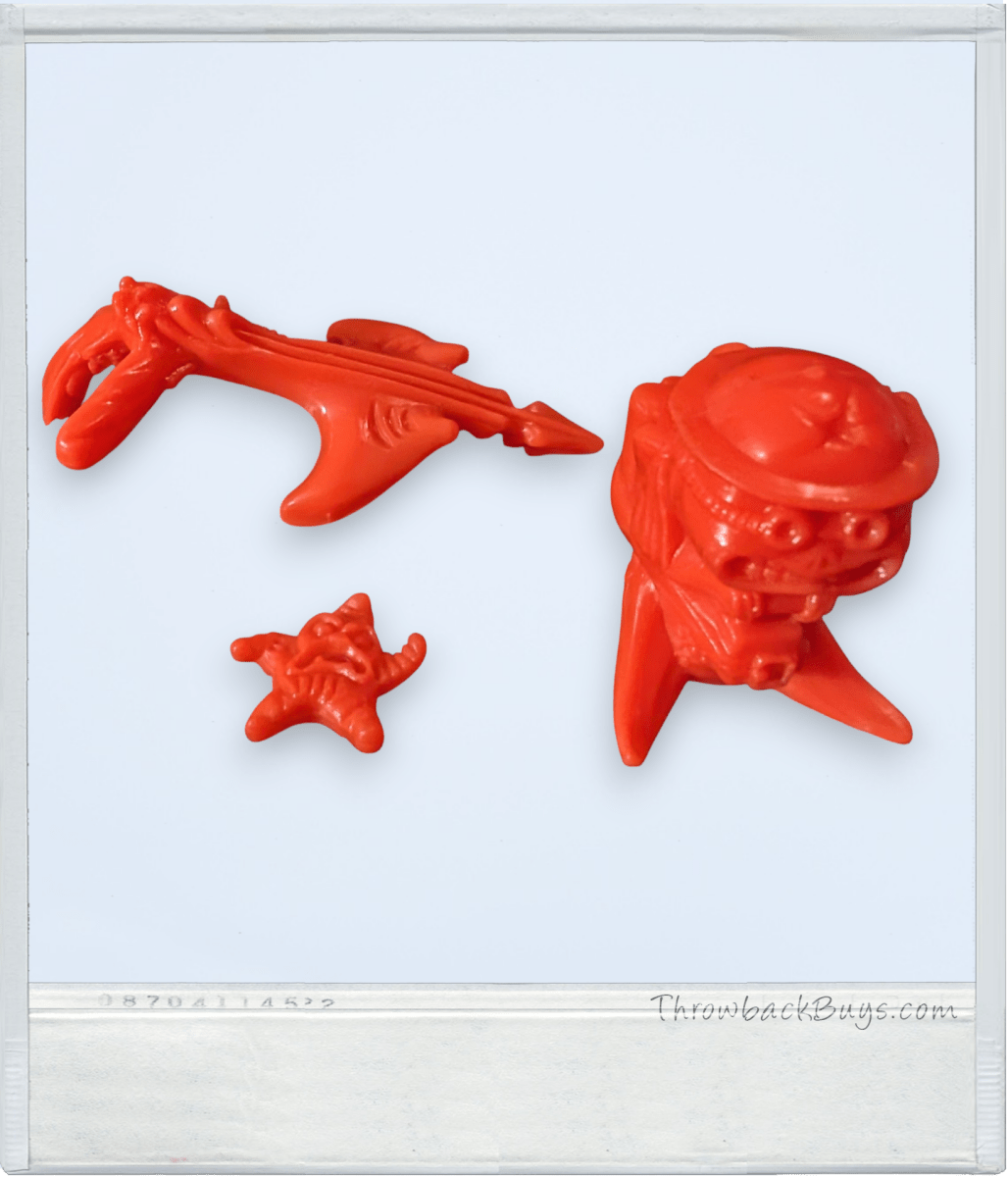 1990 - TMNT Accessories - Ray Fillet Accessory Pack (Ray Fillet Accessories) - Toy Accessories - ThrowbackBuys - Slaqr Retro Gaming & Collectibles