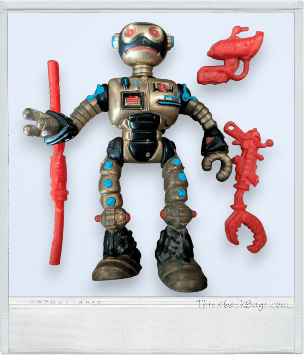 1990 - TMNT Action Figure - Fugitoid (Nearly Complete) - Action Figures & Collectibles - ThrowbackBuys - Slaqr Retro Gaming & Collectibles